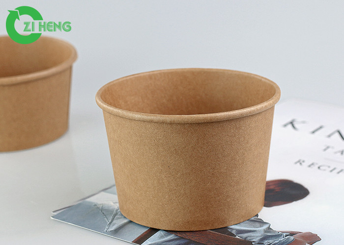 China Disposable Biodegradable Recycable Soup Bowls 250ml Custom Logo Printed Food Bowl wholesale