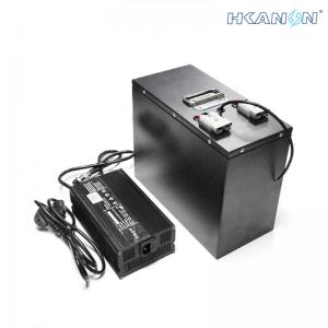 China Deep Cycle Lifepo4 EV Battery Pack With Can Bus / Bluetooth Monitoring wholesale
