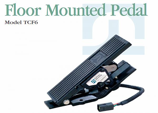 Quality Floor Mounted Electric Throttle Pedal , TCF6 Series Electric Foot Pedal for sale