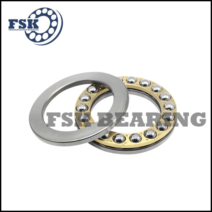 China Small Size 51106 51107 51108 Thrust Ball Bearings Single Direction Brass Cage / Iron Cage wholesale