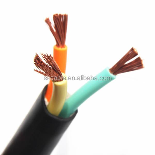 H03RN-F H05RN-F H07RN-F 3x1.5 3x2.5 Flexible Rubber Cable