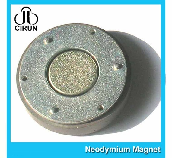 China Small Thin Custom Neodymium Magnets , Strong Round Flat Ndfeb Magnet wholesale