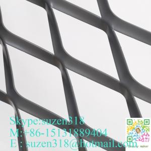 China expandable sheet metal diamond mesh / 1.22 x 2.44 m expanded metal wholesale