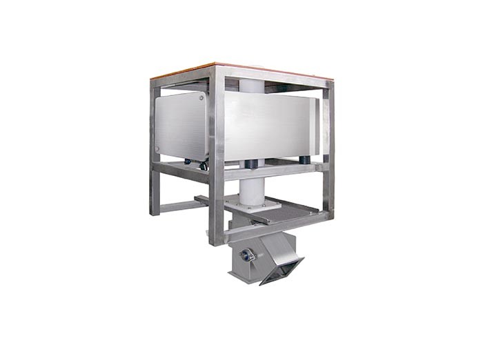Quality Powder Granular Gravity Free Fall Conveyor Metal Detector Machine for sale