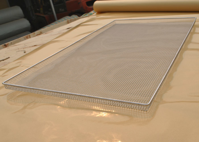 China Food Grade Wire Mesh Tray For Vegetable Dehydration , Corrosion Resistant wholesale