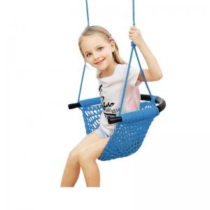 China High Quality Polyester Hand-Woven Polyester Kids Outdoor Swing Children'S Swing Toy Garden Furniture wholesale