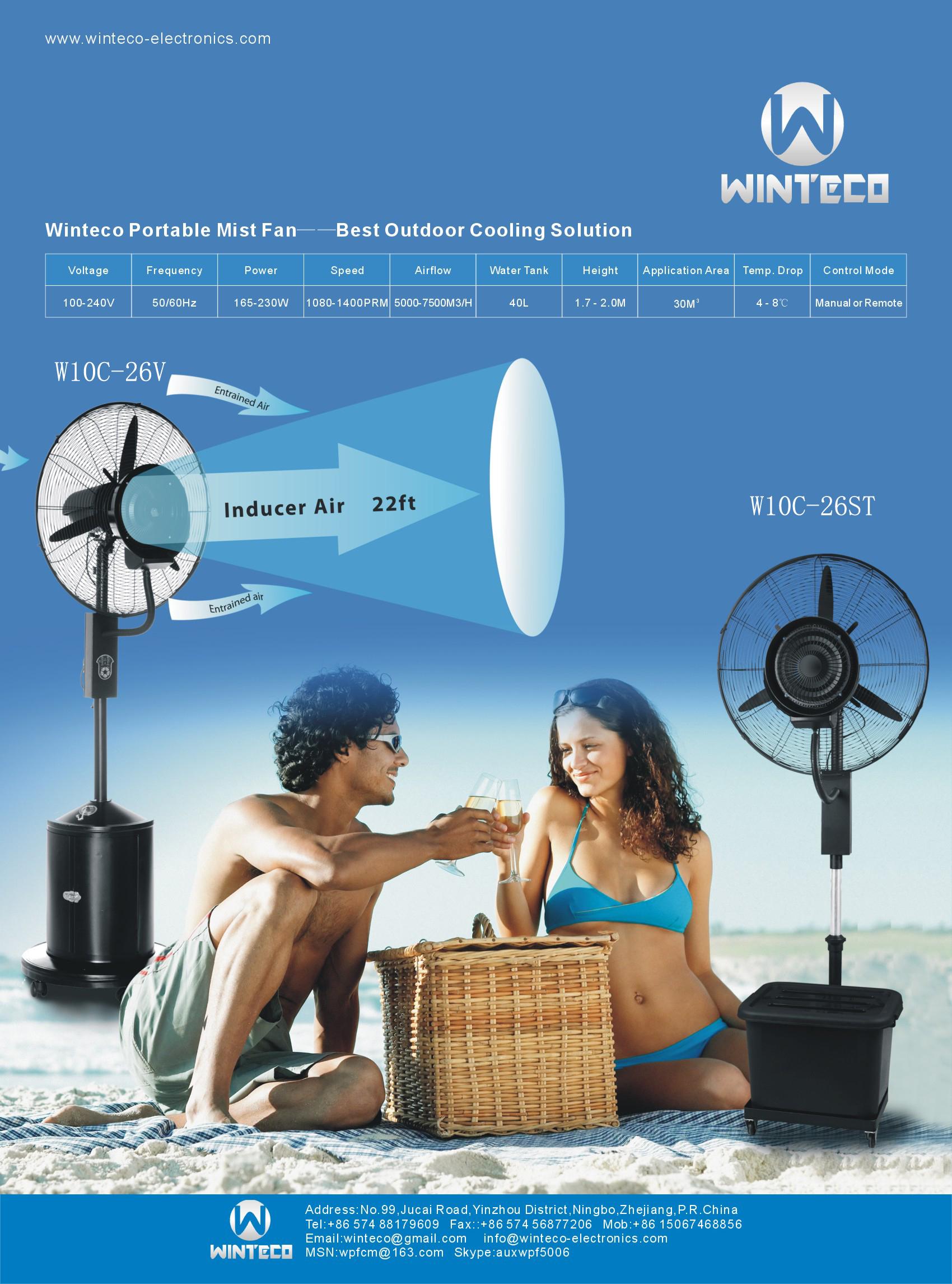 China China Manufacturer of High quality Mist Fan wholesale