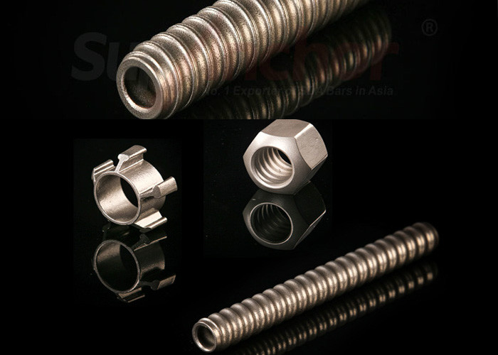 China Stainless Steel Grade 1.4462 Grouting Anchor Bolts R32 R38 ISO 10208 wholesale