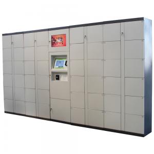 China 12 Doors Waterpark Electronic Storage Locker For Luggage , Package Storage Lockers on sale