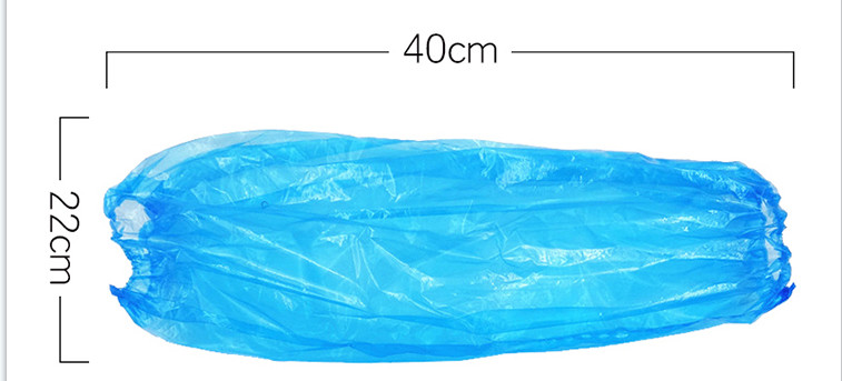 China Anti Virus Disposable PPE Products 18 Inch Plastic Oversleeves wholesale