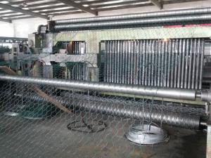China PVC / Galvanized Gabion Machine / Hexagonal Wire Mesh Machine SGS TUV wholesale