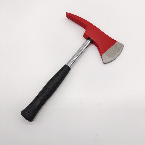 Quality Steel Short 32cm Fireman Fire Rescue Axe With Plastic Handle for sale