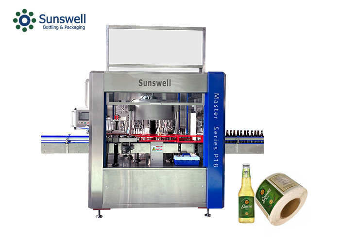 Quality Rotary Spring Water Carbonated Drink Bottles Sticker Labeling Machine High Speed for sale