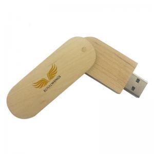 China Small Wooden Promotional USB Flash Drive Cheap Disk Logo customized on sale