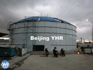 China White Liquid Storage Tanks 2.4m X 1.2m Panel Corrosion Resistance wholesale