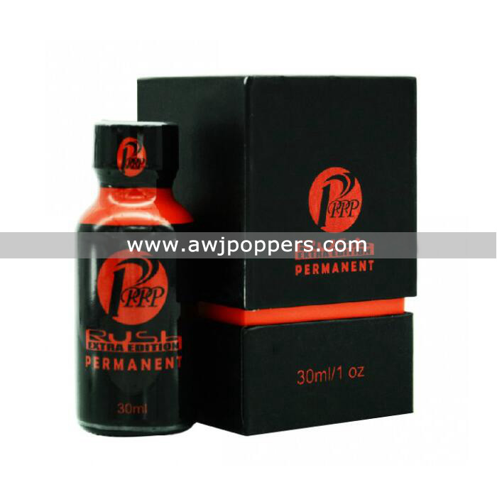 China AWJpoppers Wholesale 30ML PPPP Rush Extra Edition Permanent Poppers Strong Poppers for Gay wholesale