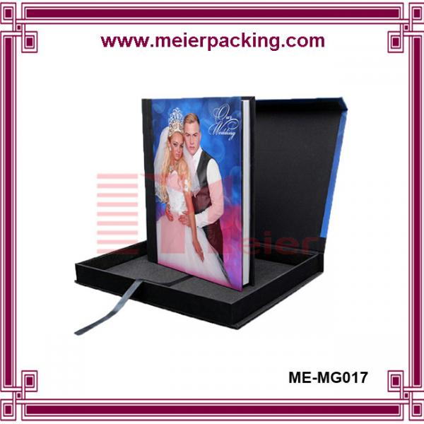 Quality Custom Handmade Album Photo Paper Box/Wedding Favor Printed Rectangle Photo Album Gift Box  ME-MG017 for sale