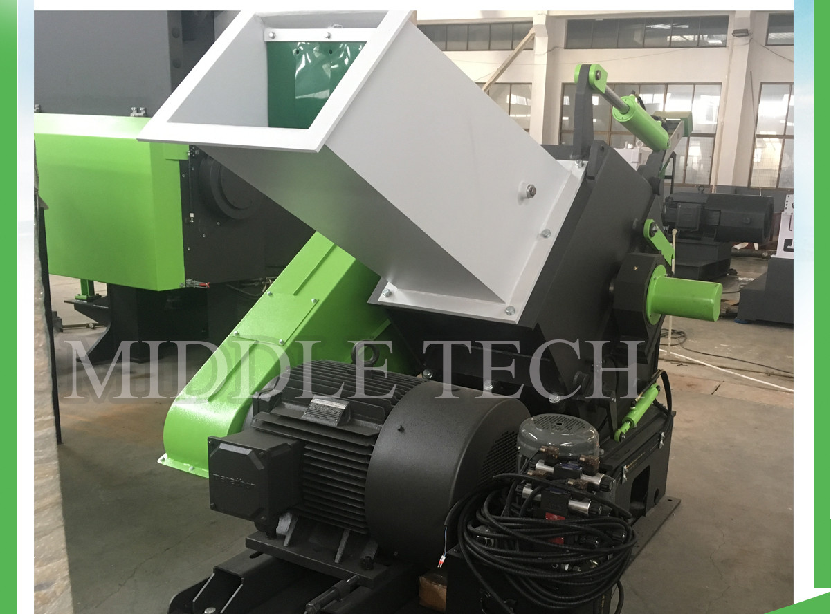 Automatic 15KW Plastic Recycling Extruder Machine For PVC Pipe / Profile for sale