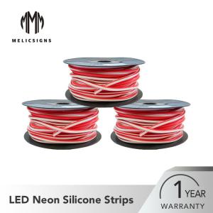 China Red Color 50m 2835 SMD LED neon flexible strip on sale