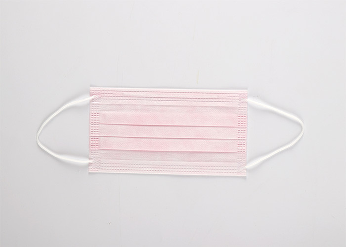 China Antibacterial Outdoor Pink Protective Face Masks 50pcs Medical Dust Mask wholesale