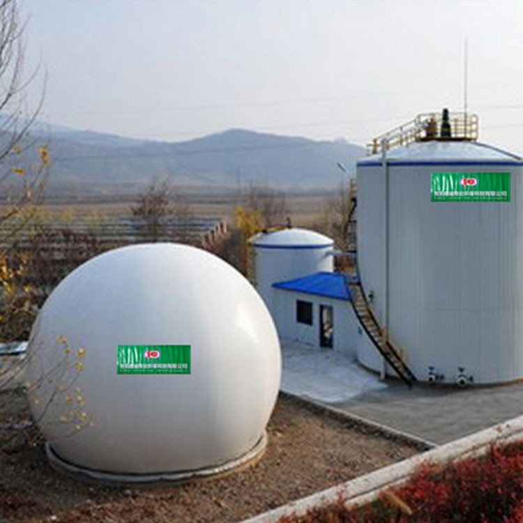 China Airproof Biogas Gas Holder Wastewater Floating Gas Holder Type Biogas Plant Diagram wholesale