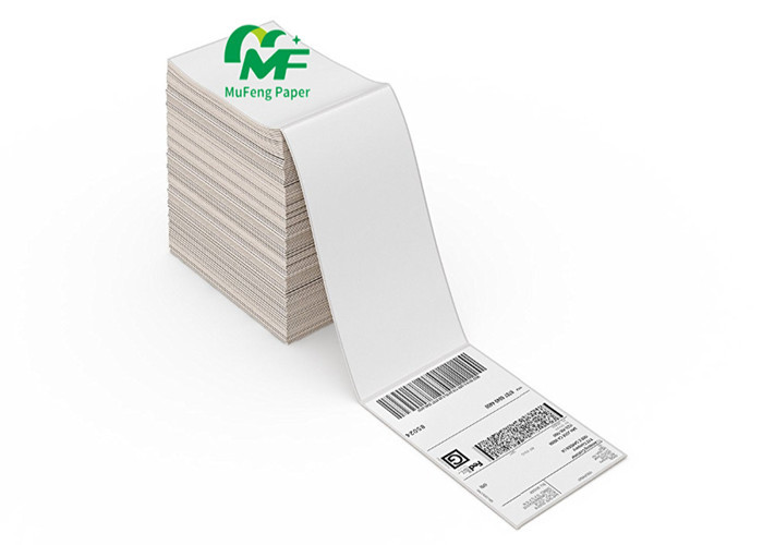 Full Sheet Direct Thermal Shipping Labels , Self Adhesive Shipping Labels Half Sheet