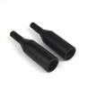 Custom Made NBR Rubber Cable Shrouds / Rubber Wire Sleeve Black Color for sale