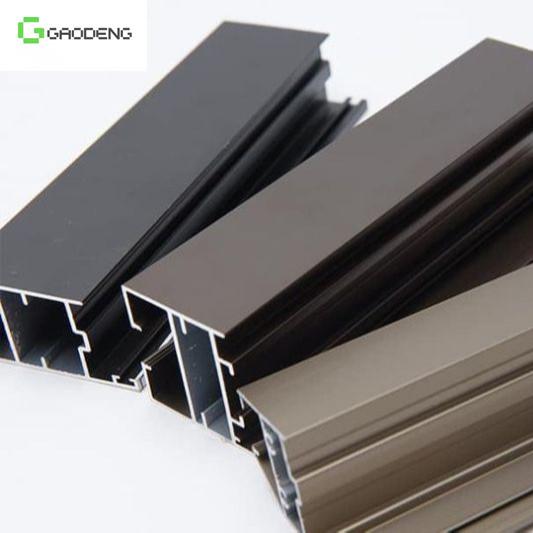 Quality Colored Anodize Aluminum Window Frame Extrusions T3-T8 for sale