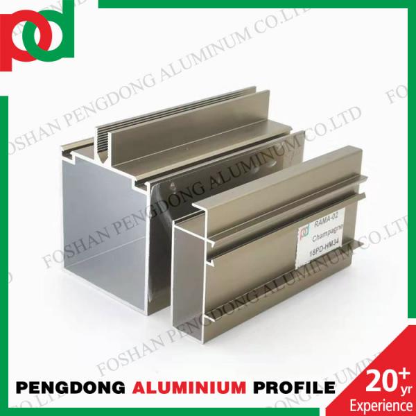 Aluminium profile for casement window