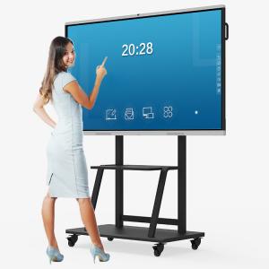 IR Touch 75 Inch Smart Board For Classroom Remote Video Conference