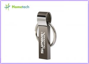 China Thumb Shape Metal USB Memory Stick 32GB 64GB 128GB Silver Color With Key Chian wholesale