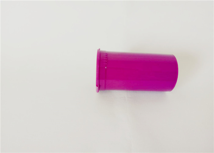 China RX Philips Small Plastic Vials Opaque Purple For Pills Easy Access / Storage wholesale