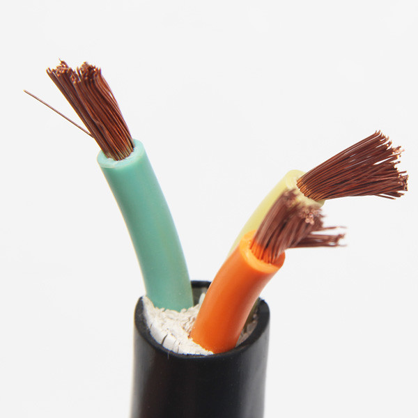 China 300/500v Yc 1 .5mm2 2.5mm2 Rubber Submersible Cable With Rubber Jacket wholesale