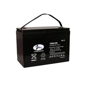 China CE ISO9001 AGM 60A 6 Volt 200ah Lead Acid Battery wholesale