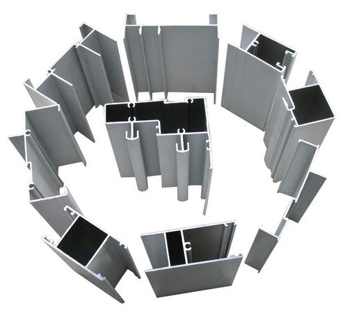 Hollow Single-Glass Aluminum Window Extrusion Profiles With Fluorocarbon Powder Spray Coating