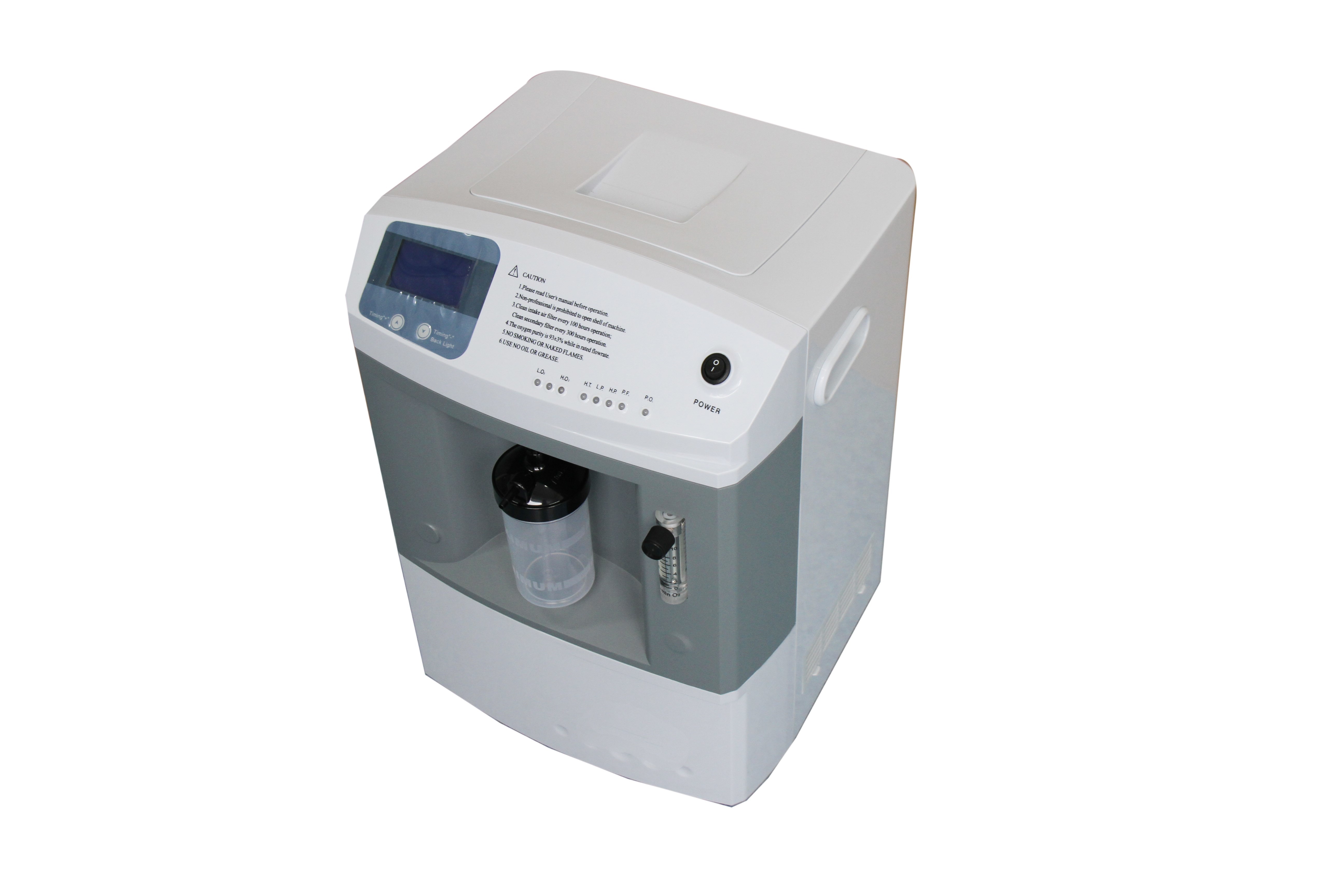 China 10L Continuous Flow Oxygen Concentrator , Medical Oxygen Generator Low Noise wholesale