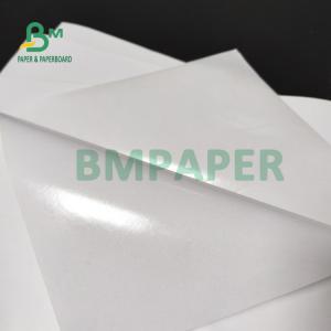 China 80gsm Semi Glossy Adhesive Sticker Paper , Self Adhesive Thermal Paper For Medicine Label on sale