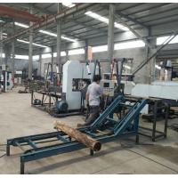 China Double heads vertical band sawmill, Log bandsaw wood saw machine for sale