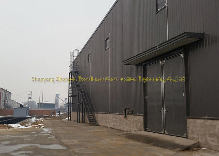 China Q345 Prefabricated Warehouse Steel Structure Garage ASTM BS DIN Standard wholesale