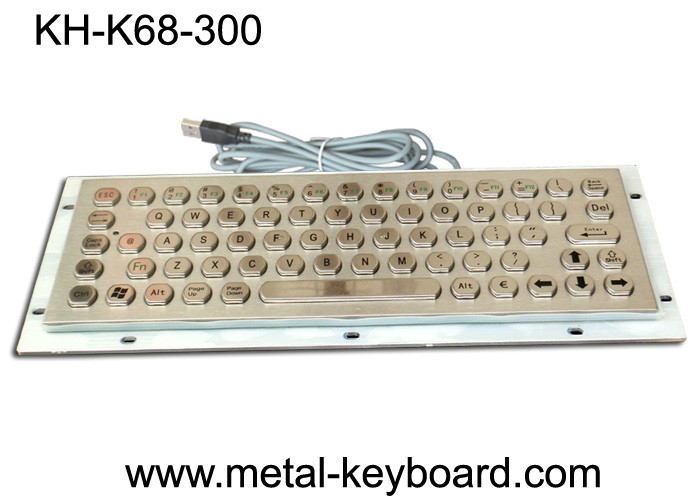 China IP65 Rate Industrial Computer Keyboard with Rugged Metal Material on sale