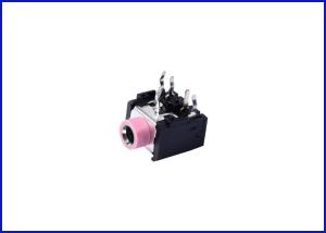 China 3.50 mm phone jack connector pink color wholesale