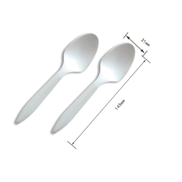 Healthy and Eco-friendly corn starch biodegradable disposable dinner knife, spoon, fork