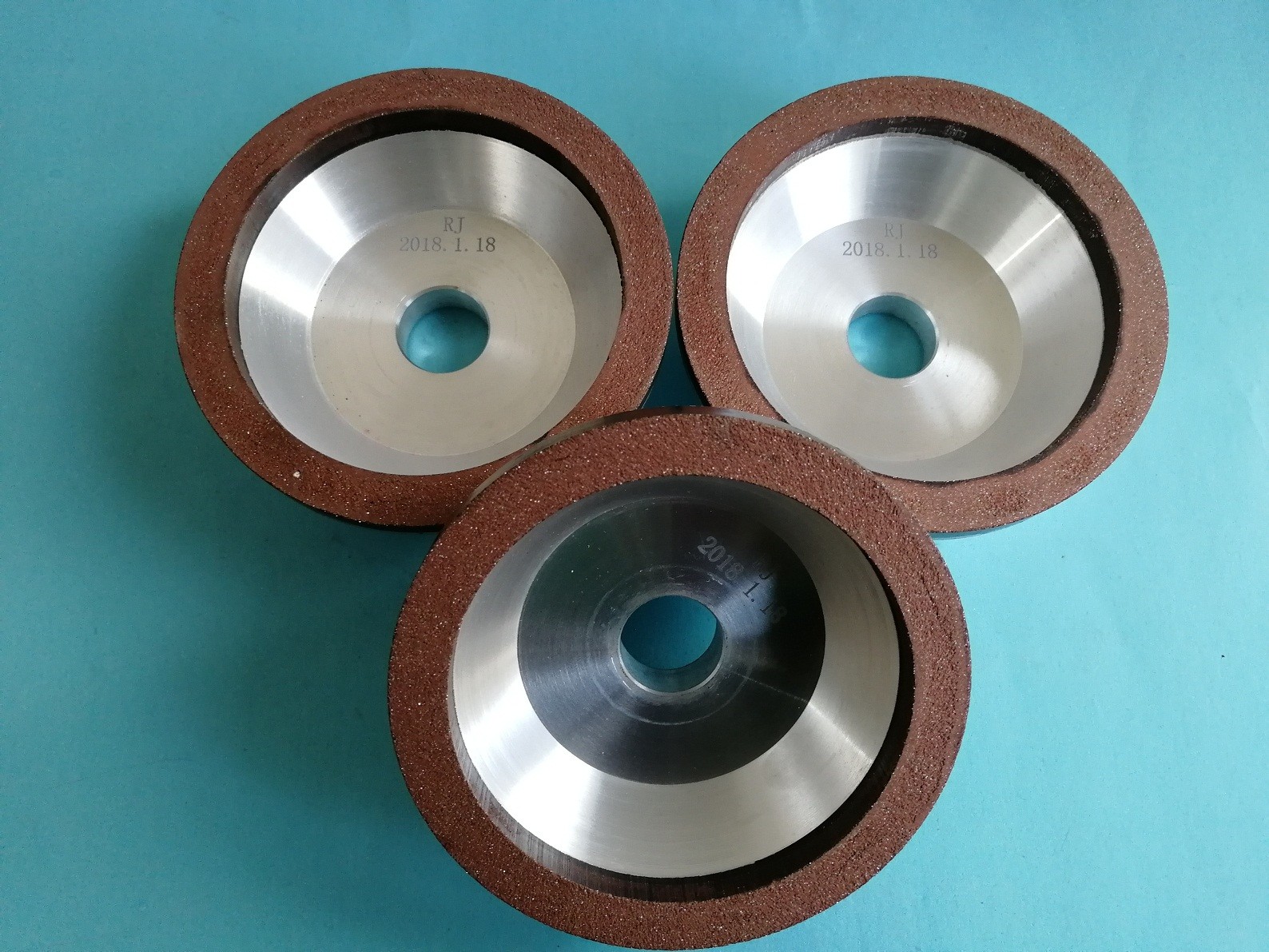 China Small Diameter Bowl Shape Diamond Grinding Wheel , 100*20*20*10*5 Resin Bond Diamond Wheels wholesale