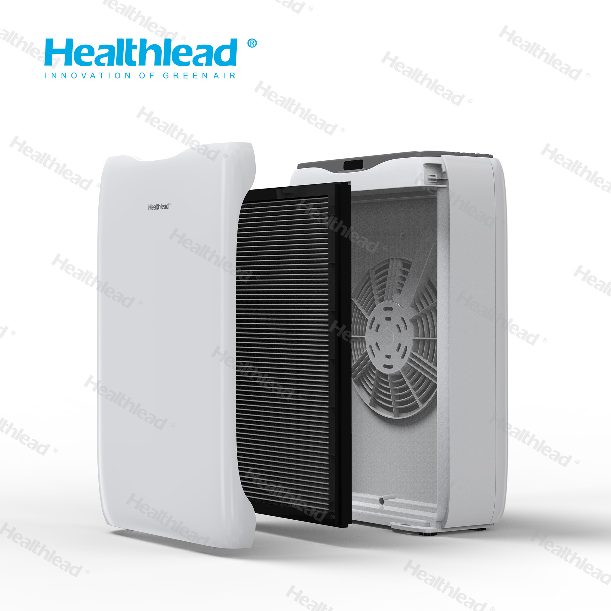 China 3 Layer Filtration Household Air Purifier More Effective Filter A Variety Of Pollutants EPI186 wholesale