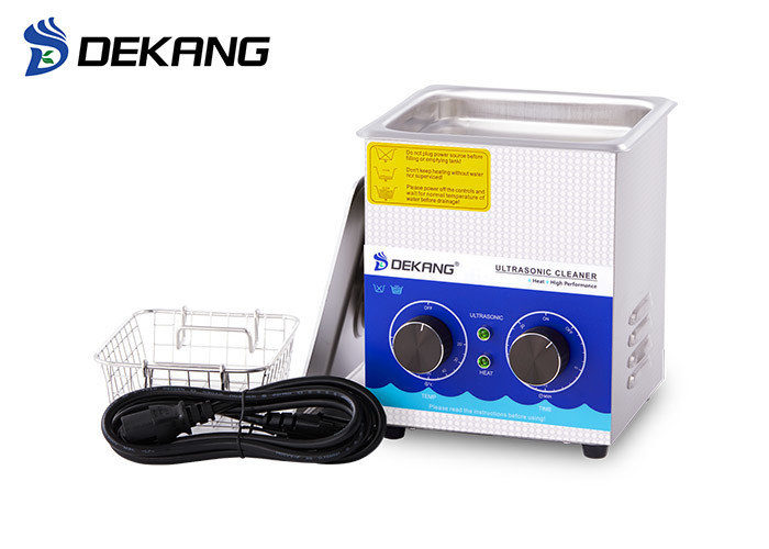 China 1.3 Liter Table Top Ultrasonic Cleaner , Sonic Degas Function Sonic Jewelry Cleaner wholesale