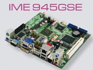 Quality ITX 17x17 Mainboard ATOM N270 945GSE CPU, Fanless for sale