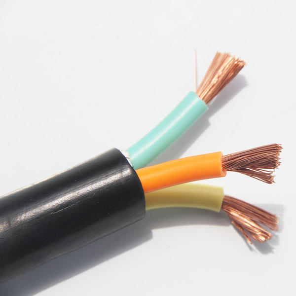 300/500v Yc 1 .5mm2 2.5mm2 Rubber Submersible Cable With Rubber Jacket