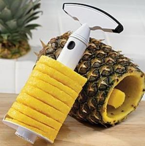 China Home Plastic Handle ABS and TPR Fruit Pineapple Peeler Corer Slicer wholesale