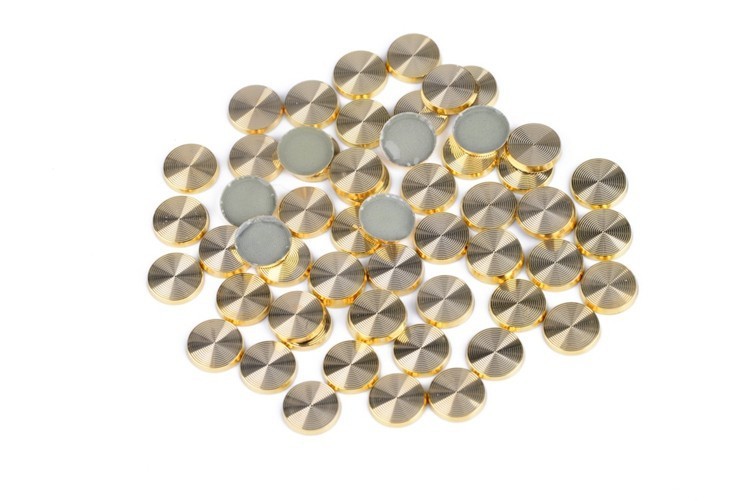 China Dresses / Sweaters Gold Flat Back Rhinestones Small Size Good Stickness wholesale