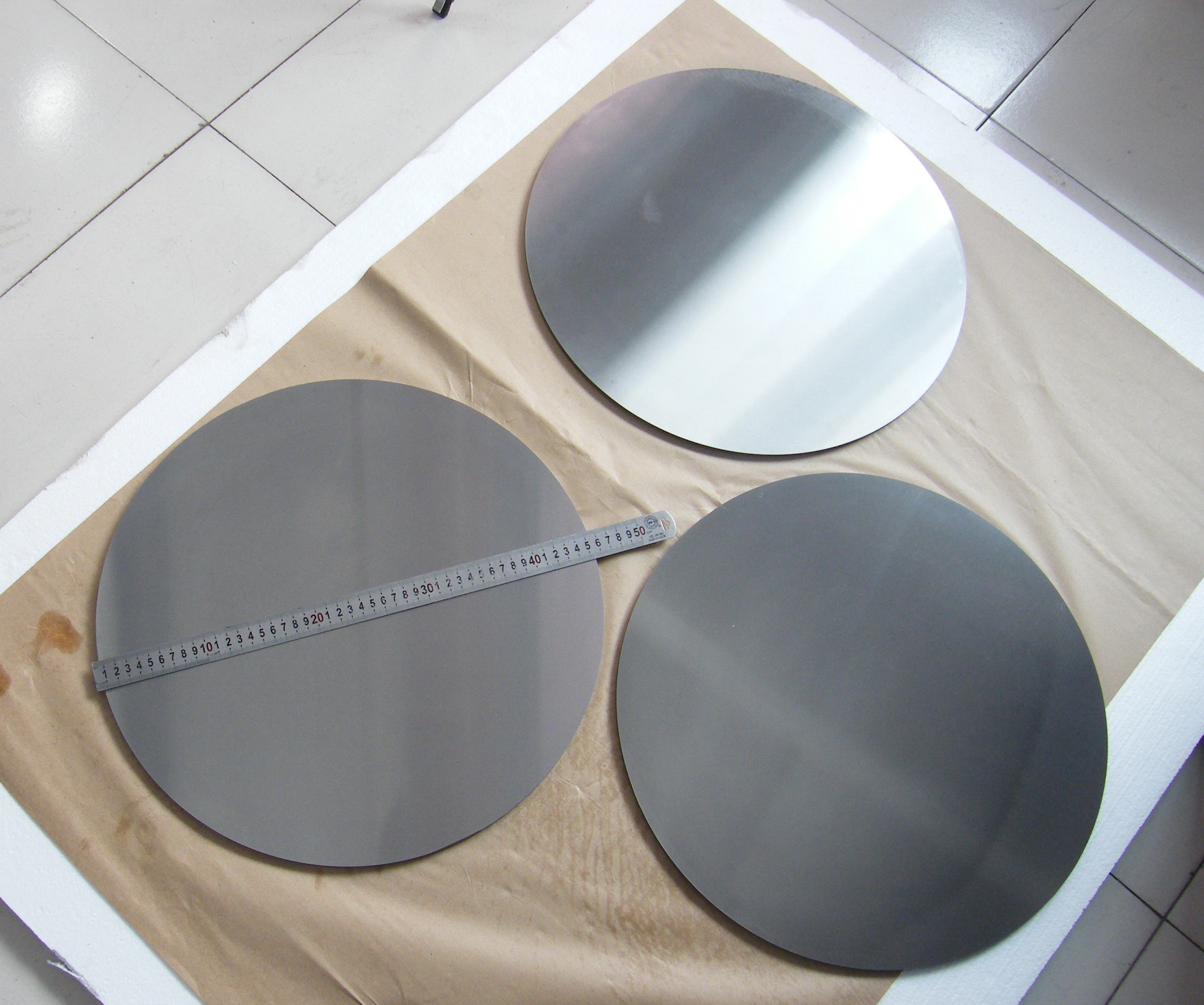China Custom 19.15g/Cm3 Fine Surface Tungsten Targets wholesale